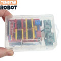 DIY KIT CNC Shield Expansion Board for 3D Printer + 4 x A4988 Stepper Motor Driver with Heat Sink + UNO R3 DIY. 