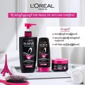 L'Oreal Paris Elseve Fall Resist 3X Anti-Hair Fall Shampoo 400ml (ဆံပင်ကျွတ်သက်သာစေသော ခေါင်းလျှော်ရည်). 