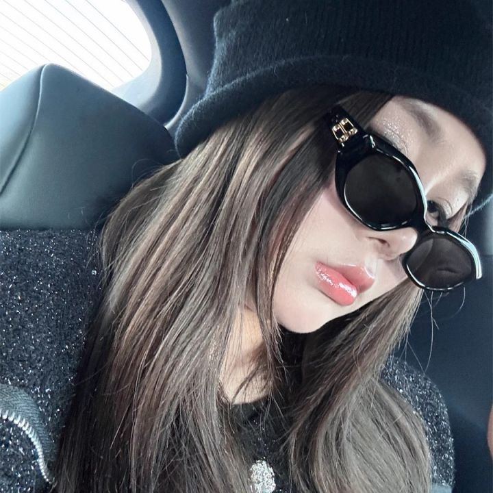 Polygon Retro Sunglasses - Fashionable Small Square Frame - Slimming Effect For Round Faces 6102