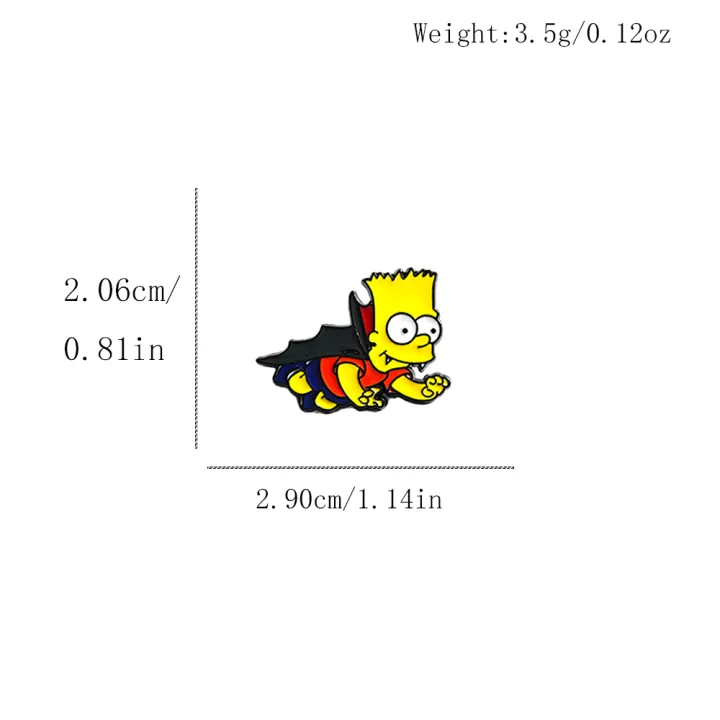 6pcs%20The%20Simpsons%20Lapel%20Pins%20Set%20Cute%20Bart%20Homer%20Halloween%20Badges%20Cartoon%20Anime%20Button%20Brooches%20for%20Clothes%20Bags%20Jewelry%20%20-%20Image%203