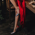 Women Patent Leather Pumps 7.5cm 10.5cm High Heels Lady Stiletto Low Heels Wedding Bridal Mteallic Silver Gold Sparkly Shoes.