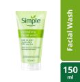 Simple Kind To Skin Refreshing Facial Wash 150ml - Original From Poland - 100% Soap Free Gel. 