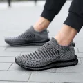 2024 Fashion Summer Shoes Men Casual Shoes Mesh outdoor Breathable Slip-on Flats Men Sneakers Comfortable Water Loafers Zapatillas. 