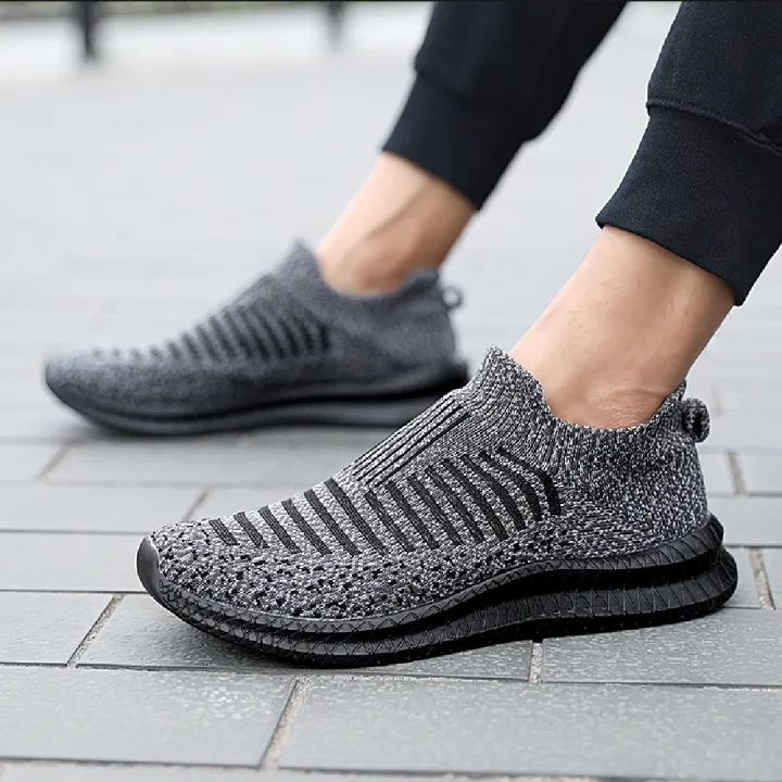 2024 Fashion Summer Shoes Men Casual Shoes Mesh outdoor Breathable Slip-on Flats Men Sneakers Comfortable Water Loafers Zapatillas