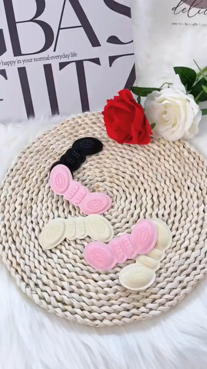 Butterfly Shape Self-Adhesive Heel Cushion Pads – 6 Pieces (3 Pairs)