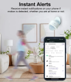 Tuya Zigbee 3.0 PIR Motion Sensor Detector Infrared Smart PIR Sensor Wireless Home Alarm System Works with Home Assistant Z2M. 