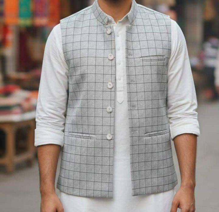 Elegant Premium Men’s Koti | Stylish Waistcoat for Eid, Wedding & Special Occasion
