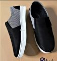 Shoes for men plain rubber artificial fashionable sneakers for CASUAL wearing ..