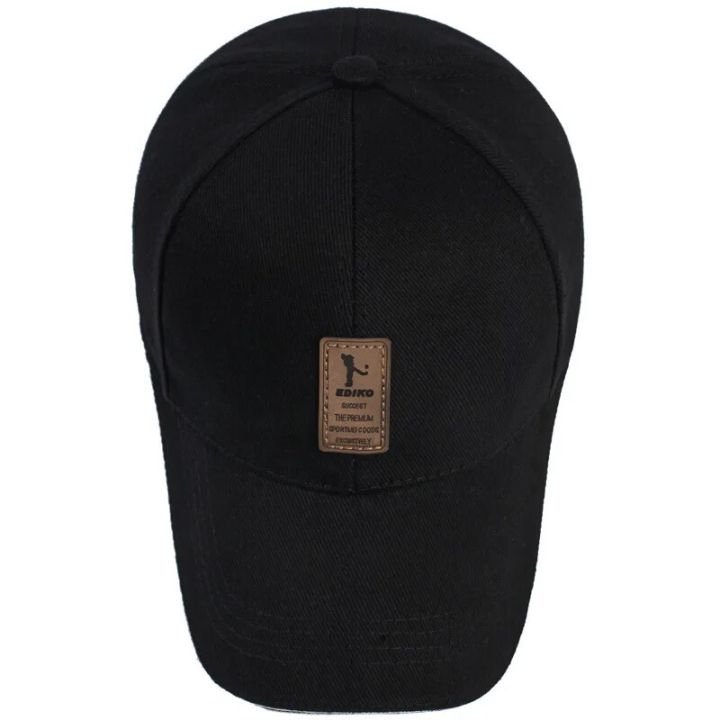 Summer%20Women%20Men%20Structured%20Baseball%20Cap%20Solid%20Cotton%20Adjustable%20Snapback%20Sunhat%20Outdoor%20Sports%20Hip%20Hop%20Baseball%20Hat%20Casquette%20-%20Image%204
