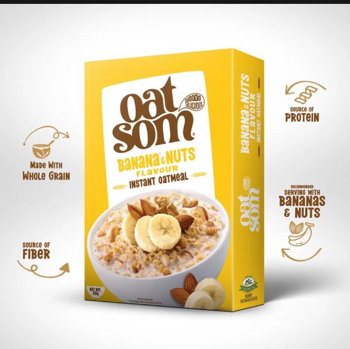 Oatsom single pack banana