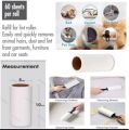 Lint Remover Roller Refill sticky papers 60 Sheets Roll Dust ,Hair Car Seat and More Sticky Paper Roll Clothing cleaning. 