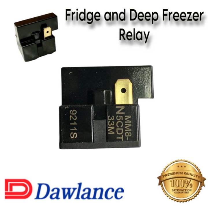 Dawlance Fridge And Deep Freezer Electronic Relay - Refrigerator Ptc Relay - Fridge Refrigerator Deep Freezer Compressor Relay - Gutka Relay - 1 Pin Start Relay