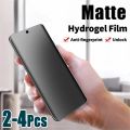 2-4pcs Matte Frosted Silicone Soft Hydrogel Film for Google Pixel 9 Pro XL Screen Protector Google 8 Pro 7 8a 7a 6a Film.