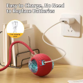 Hot Electric Dog Ball Toys Automatic Rolling Ball Rechargeable Smart Pet Interactive Plush Toy Dog Cat Training Imitate Mouse.