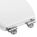 Stainless Steel Toilet Seat Hinge Universal Adjustable Replacement Flush Toilet Cover Mounting Connector Bathroom Accessories. 