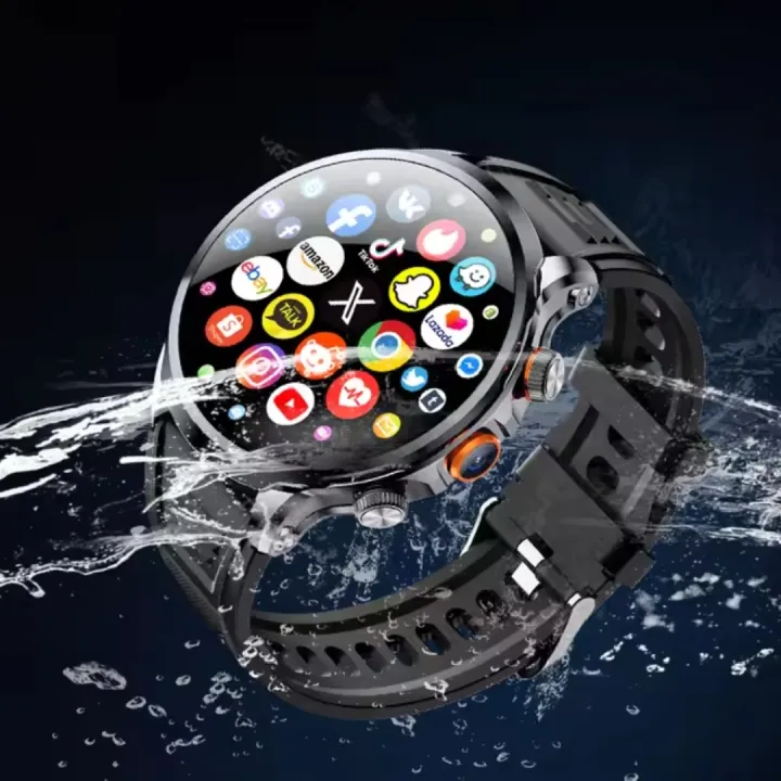 8GB+128GB%20RAM%205G/4G%20Smart%20Watch%201.95%20inch%20AMOLED%201880mah%20Battery%20500W%20Camera%20GPS%20WIFI%20Google%20APP%20Download%20Smartwatch%20Android%209.0%20-%20Image%208