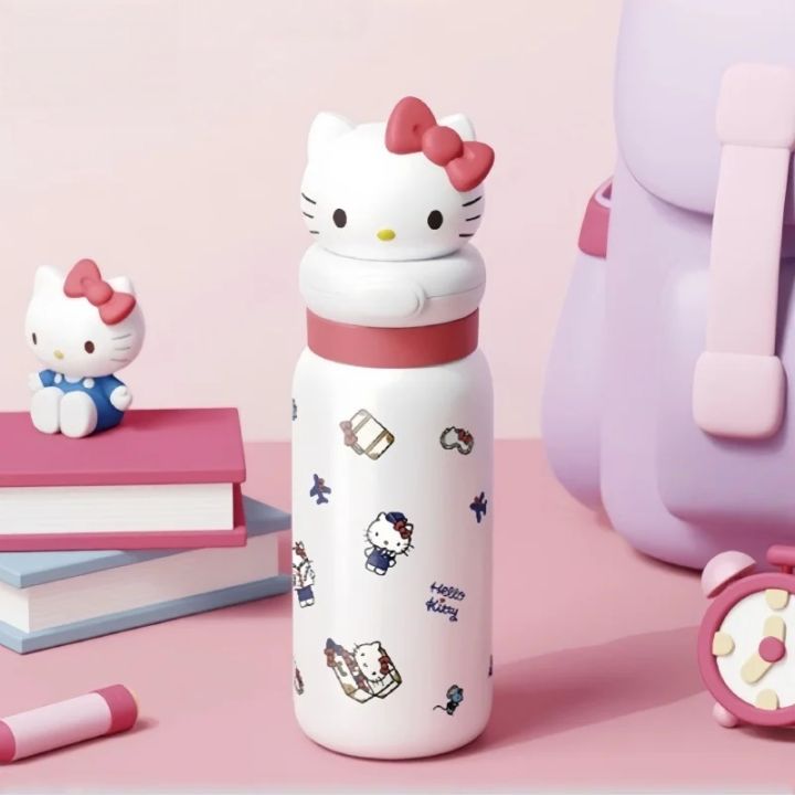 Sanrio%20400ml%20Stainless%20Steel%20Cartoon%20Straw%20Cups%20Thermos%20Cup%20with%20Lifting%20Rope%20Hello%20Kitty%20My%20Melody%20Portable%20Kids%20Water%20Bottles%20-%20Image%206