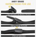 Pack of 2 Breathable Nylon web Canvas Fabric Belt with Plastic Buckle. 