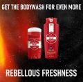Old Spice Roll-On, Rogue Scent, Berry Scent, Clean and Fresh, Sweet and Refreshing.. 