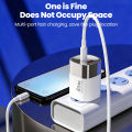 45W USB Charger Fast Charging Type C Fast Phone Charger for iPhone 17 16 15 Samsung Galaxy S25 S24 Xiaomi PD Adapter.
