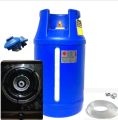 100% Orginal BGC Fiber LPG Composite |10 kg cylinder | with single LPG auto stove |,12 feet pipe | and regulator | All over Pkaistan Home Delivery. 