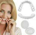 Teeth Braces Snap On Smile Veneers | Transparent Veneer Teeth Cover | Artificial & Fake Teeth Braces for Gap, Overbite, Girls | Snap On Teeth Upper & Lower | Invisible Silicone Dental Veneer in Pakistan. 