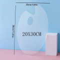 1Pcs Transparent Palette Acrylic Palette Fine Arts Oil Painting Palette Gouache Acrylic Painting Palette.