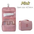 High Quality Travel Makeup Bag Waterproof Toiletries Organizer Women Neceser Bathroom Hook Wash Pouch Hook Makeup Storage Bag.