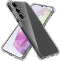 Samsung Galaxy A35 5G Premium Silicone Case Crystal Clear Soft TPU Ultra-Thin Transparent Flexible Protective Mobile Phone Back Cover.
