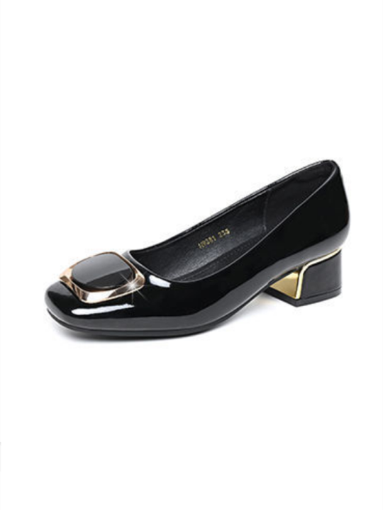 Women%20Cool%20Light%20Weight%20Wine%20Red%20Spring%20&%20Summer%20Slip%20on%20Square%20Heel%20Shoes%20Lady%20Classic%20Black%20Office%20Heels%20Beige%20Hotel%20Work%20A146%20-%20Image%206