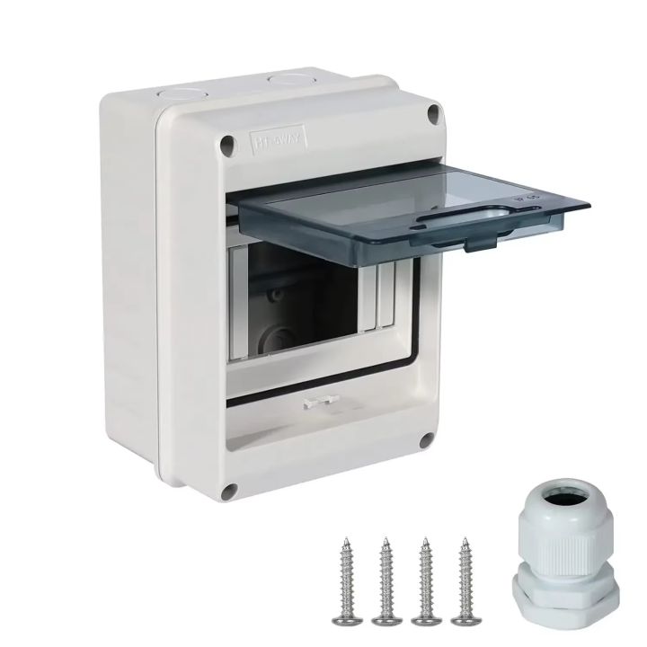 PC Plastic IP65 Waterproof Fuse Boxes with Terminal DIN Rail ...