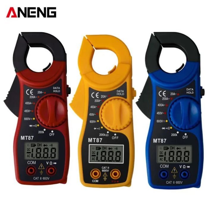 New Portable Digital Clamp Ammeter Multimeter With Measurement AC/DC