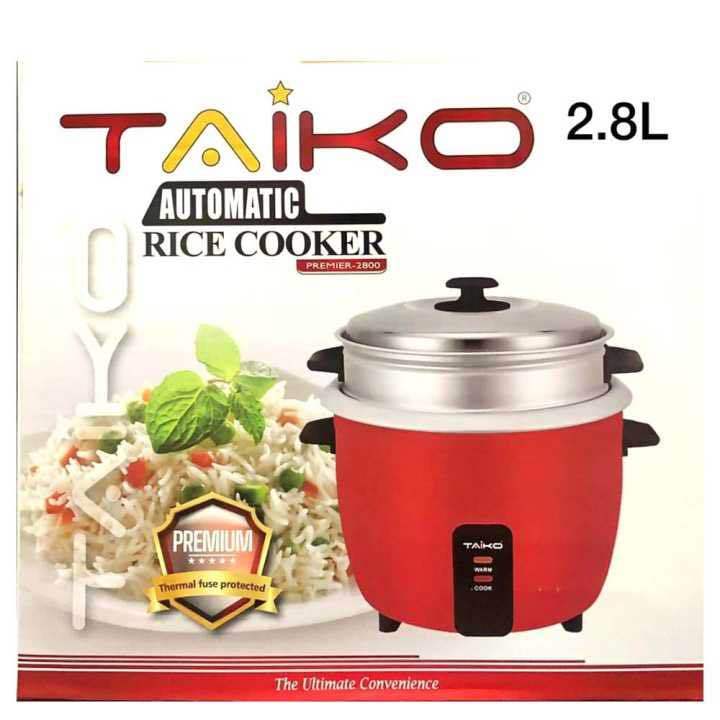 Taiko 1.8L Electric Rice Cooker – Automatic Cooking & Keep Warm ...