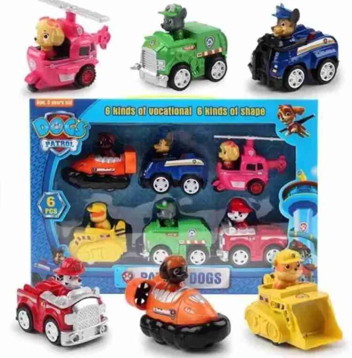 Action%20&%20Toy%20Figures%20-%20Paw%20Patrol%20Toys%20Set%20of%207/%209%20Pieces%20-%20Image%207