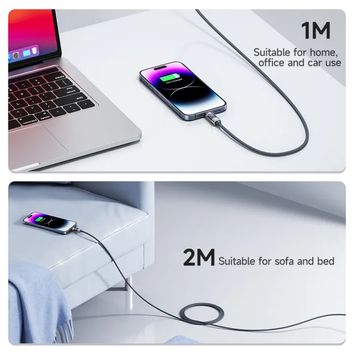 Toocki%20PD%20100W%20Auto%20Power%20off%20USB%20Cable%205A%20Fast%20Charging%20Transparent%20Type%20C%20To%20Type%20C%20Cable%20For%20iPhone%2015%2016%20%20%20S23%20-%20Image%205
