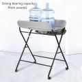 Baby Nappy Changing Table | Baby Massage Table with Wheels, Adjustable Height Folding Portable Baby Shower Table Dressing Table, with Clothes & Storage Rack for Infant,Gray Standard Models | INeedz CCS 125. 