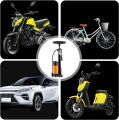 Hand Air Pump With Gauge Standard Size 16",For Cycle,Byke,Car,Toys, Football,Waliboll, Etc. 