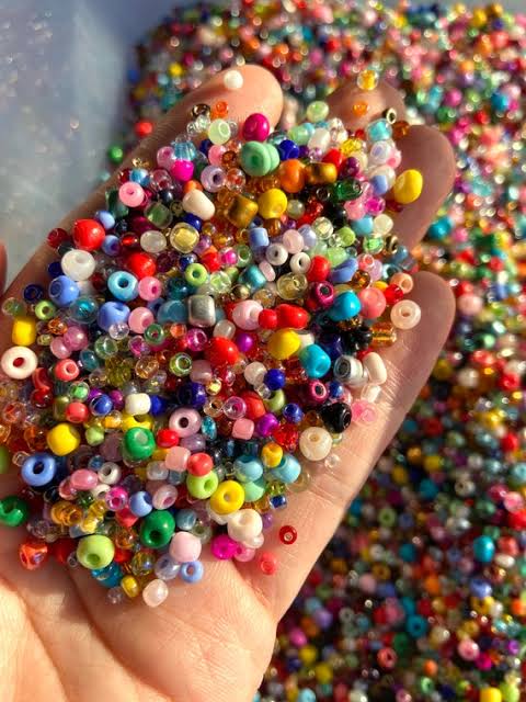 10 gram Multicolour Seed beads For Necklaces, Bracelets Making