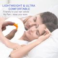 Soft Silicone Corded Ear Protector Soundproof Earmuffs Noise Protection Earplugs Sleep Snoring Reusable Ears Plugs.