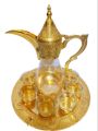 Arabic Turkish Style Coffee Kahwa  Set Tea Set Zam Zam Water Arabic Style Kahwa Set. 