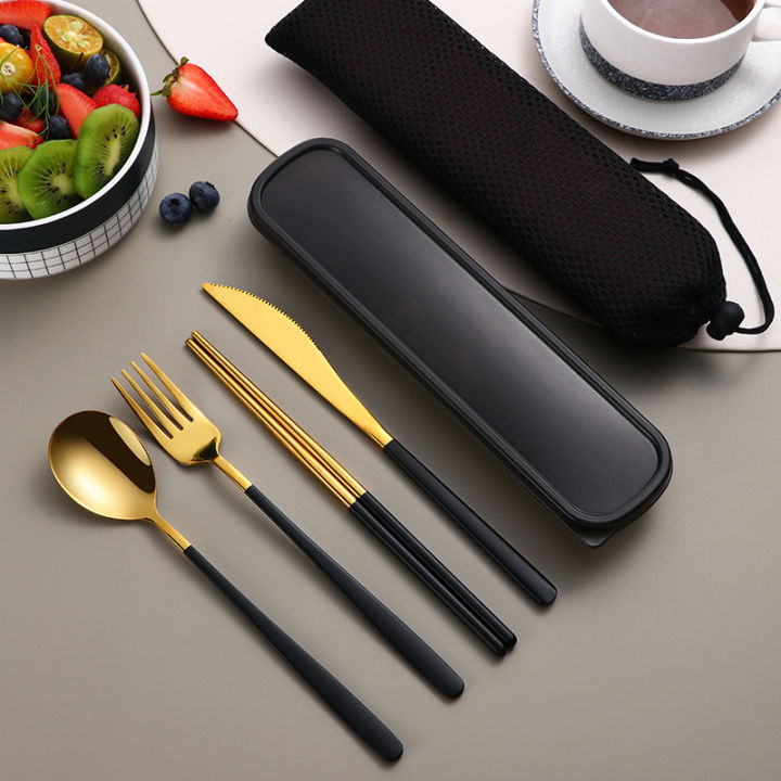 304%20Tableware%20Set%20Portable%20Cutlery%20Set%20Dinnerware%20Set%20High%20Quality%20Stainless%20Steel%20Knife%20Fork%20Spoon%20Travel%20Flatware%20With%20Box%20-%20Image%202