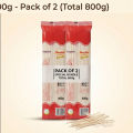 Khajurico Stick Noodles 400g | Instant Wheat Noodles | Quick & Tasty Family Meal | Easy Cook Stir Fry Noodles Pack (Pack of 2 ). 