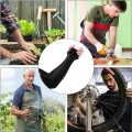 1 Pairs Arm Guard Sleeve with Thumb Hole Protective Sleeve Holders Sun UV Protection Long Arm Cover For Running Fishing Cycling. 