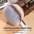 MAANGE 1pcs Retractable Blush Brush Kabuki Foundation Brush Soft Dense Powder Contour Makeup Brushes Portable Makeup Beauty Tool.