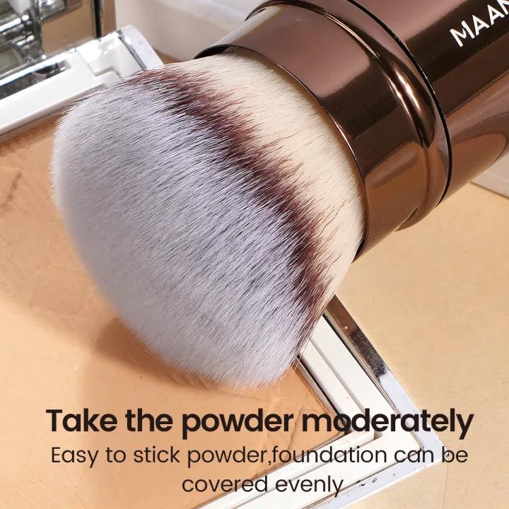 MAANGE%201pcs%20Retractable%20Blush%20Brush%20Kabuki%20Foundation%20Brush%20Soft%20Dense%20Powder%20Contour%20Makeup%20Brushes%20Portable%20Makeup%20Beauty%20Tool%20-%20Image%205