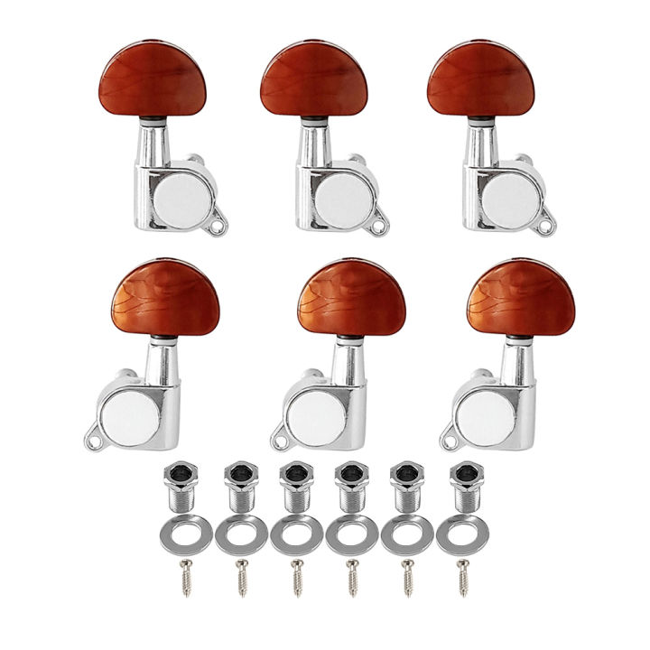 6Pcs/Set%20Guitar%20String%20Tuning%20Pegs%20Electric%20Guitar%20Machine%20Heads%20Tuners%20Silver%20Color%203L%203R%20Replacement%20Guitar%20Accessories%20-%20Image%202