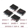 10pcs DF04S-E3/77 DF04S DF04SA-E3/77 BRIDGE RECT 1PHASE 400V 1A DFS Bridge Rectifier Single Phase Standard 400 V Surface Mount DFS other need 01711773566 inform me.