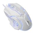 F7 Wired 6 Keys Mouse Colorful Lighting Gaming and Office For Microsoft Windows and Apple IOS System. 
