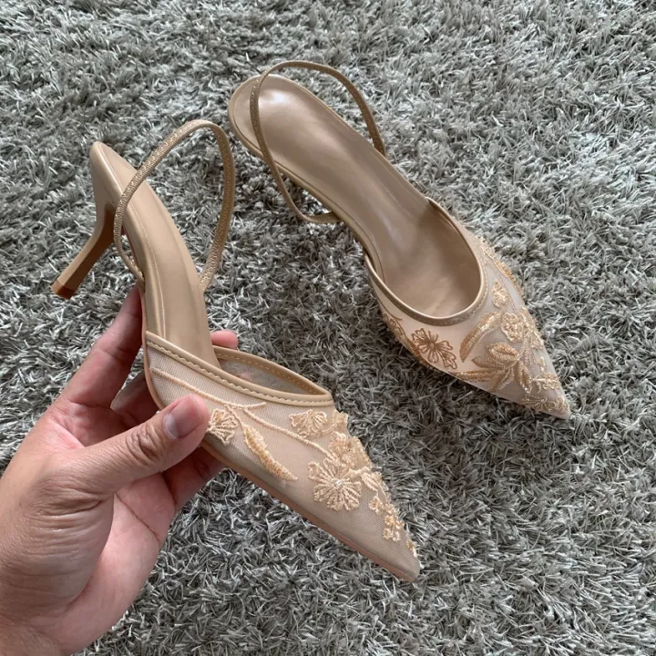 Mesh%20Embroidered%20Fashion%20Sandals%20Women%20String%20Bead%20High%20Heels%20Mules%20Shoes%20Pointed%20Toe%20Slingback%20Slippers%20Women%20Zapatos%20De%20Mujer%20-%20Image%205
