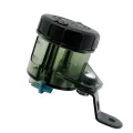Universal Motorcycle Lever Brake Oil Tank Front Brake Clutch Fluid Bottle Master Cylinder Oil Reservoir Tank Cup With Holder. 